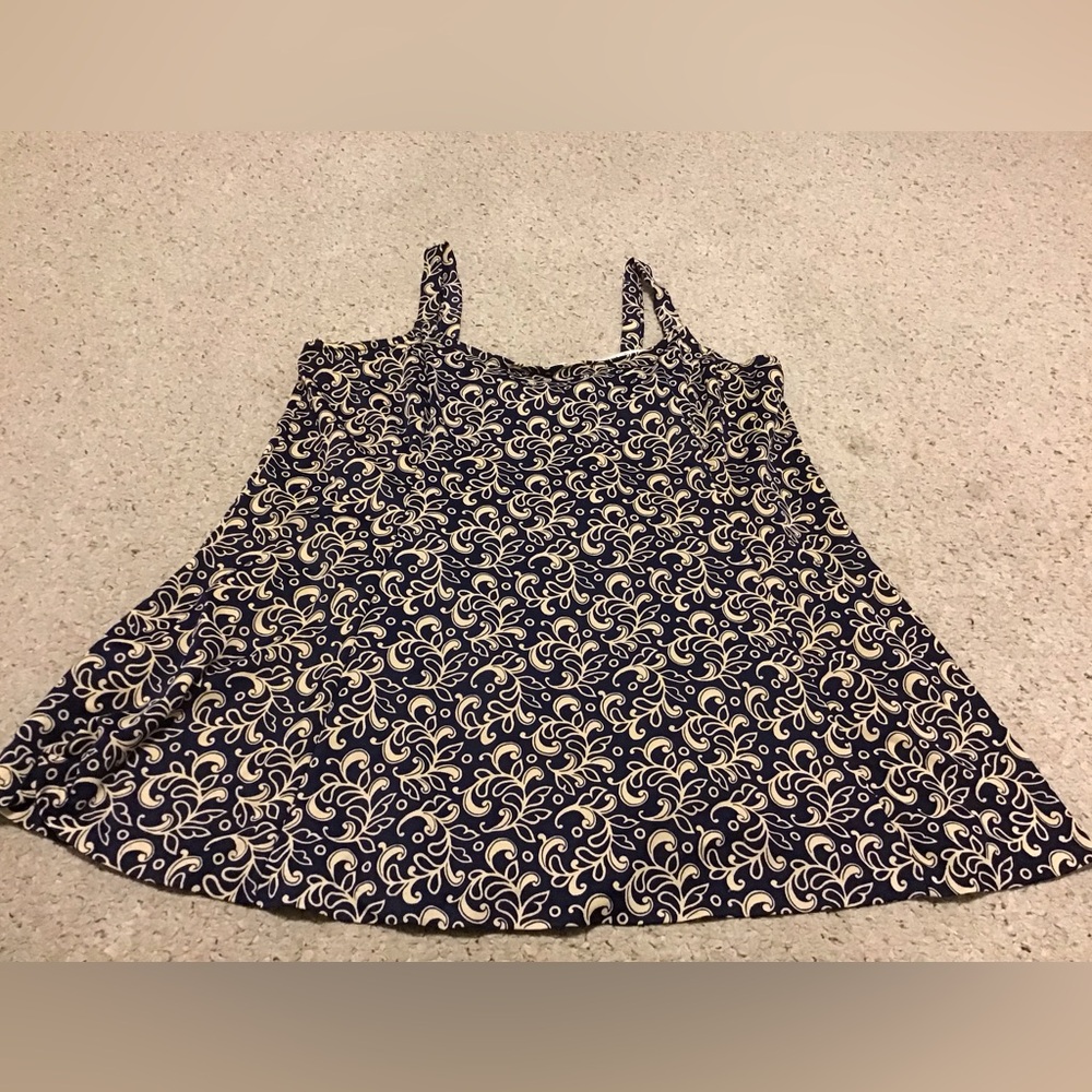IT FIGURES VINTAGE PLUS SZ  26W ONE PIECE BATHING SUIT SWIM